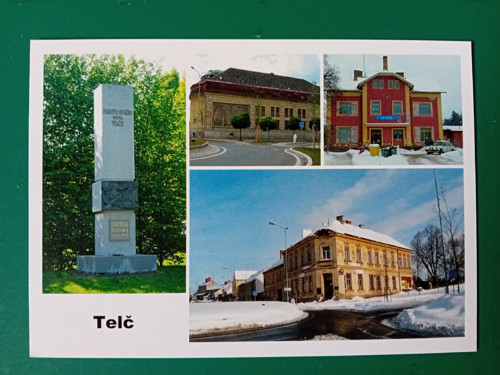 Pohlednice 4 ks Vzpomínková kolekce Telč — foto 2