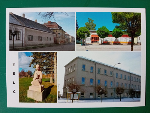 Pohlednice 4 ks Vzpomínková kolekce Telč — foto 3