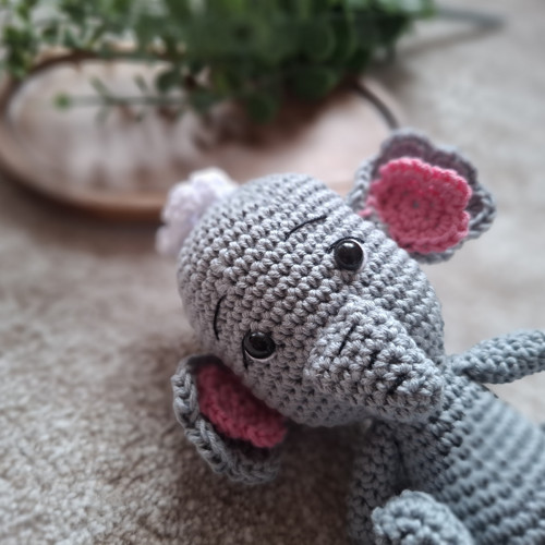 Háčkované slůně Karlička — foto 4