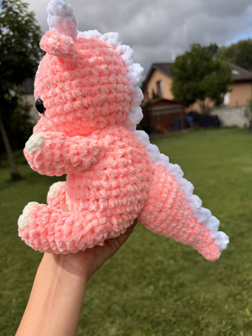 Háčkovaný dinosaurus — foto 4