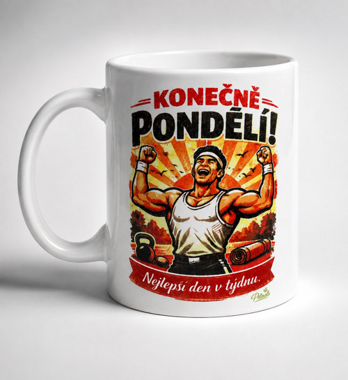 Hrnek — Konečně pondělí! — foto 2