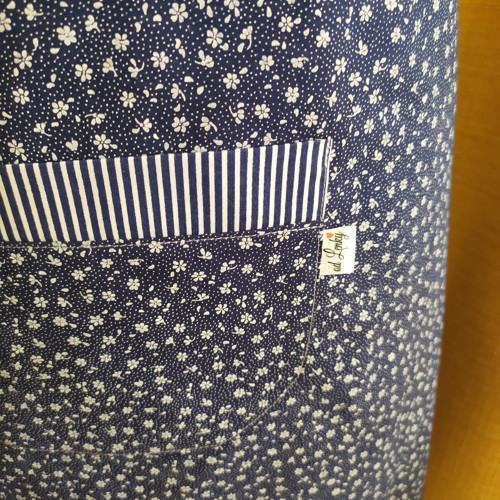 Dámská zástěra - proužek kytka — foto 2