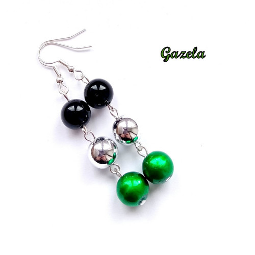 Náušnice Tří barev — foto 2
