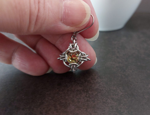 Náušničky "lady sluníčkové" — foto 3