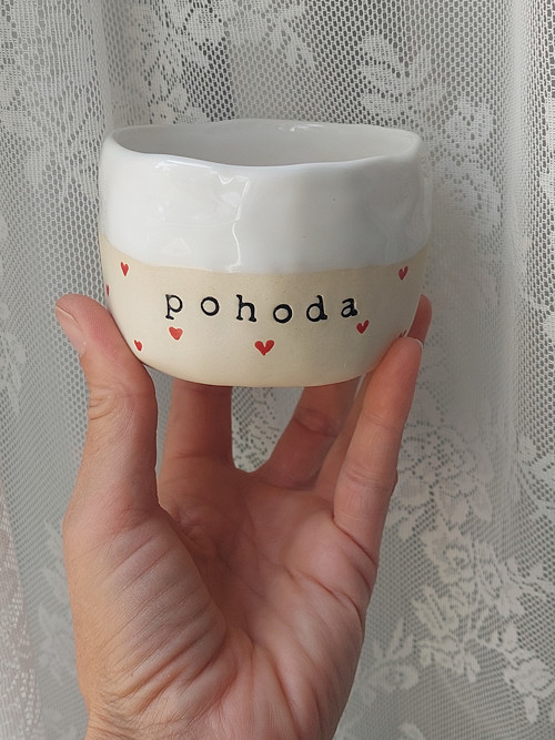 Keramický kalíšek "pohoda" — foto 5