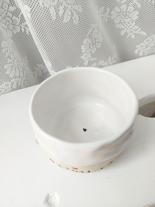 Keramicky kalíšek "miluji tě" — foto 5