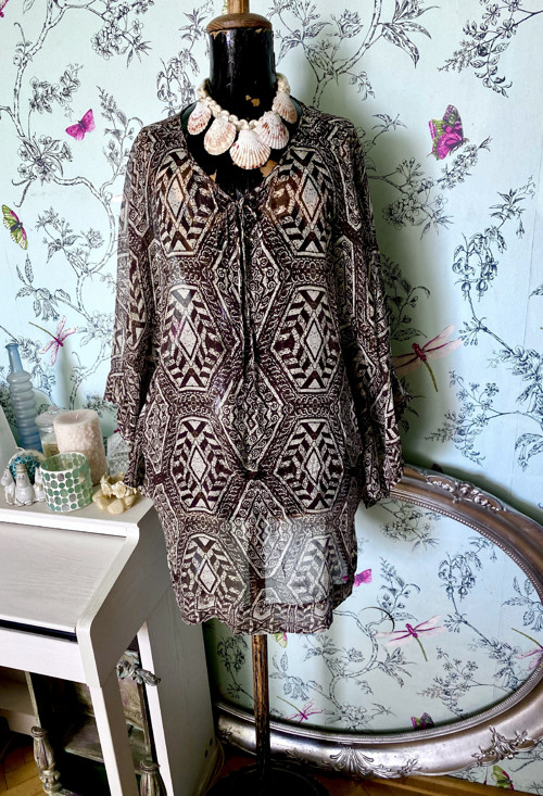 Halenka boho rozevlátá — foto 5