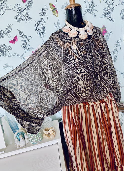 Halenka boho rozevlátá — foto 2