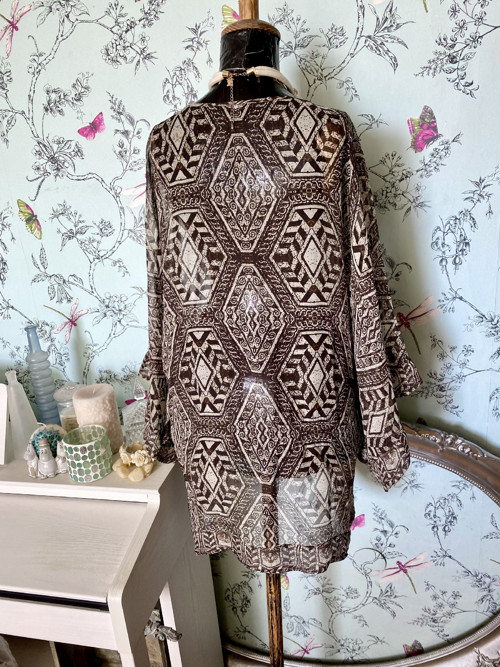 Halenka boho rozevlátá — foto 6