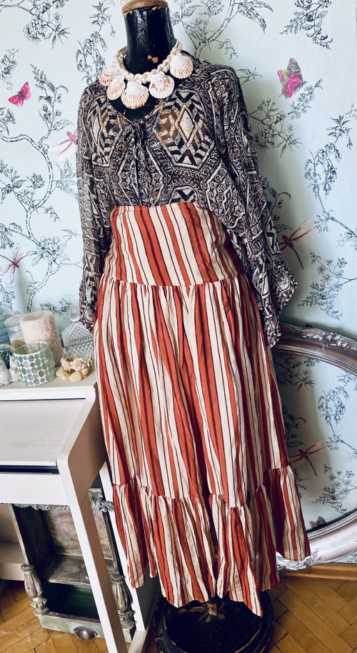 Sukně boho autumn — foto 3