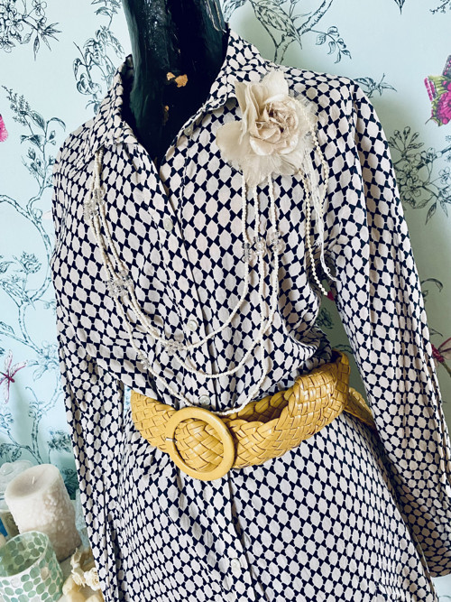 Śaty košilovky retro look — foto 3