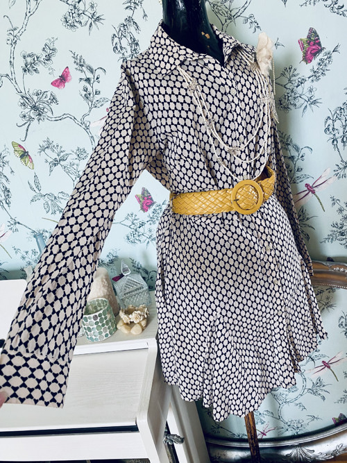 Śaty košilovky retro look — foto 4