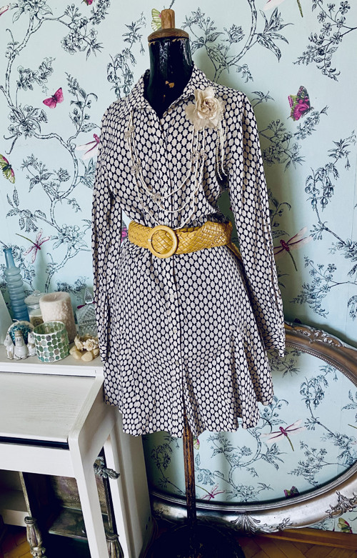 Śaty košilovky retro look — foto 2