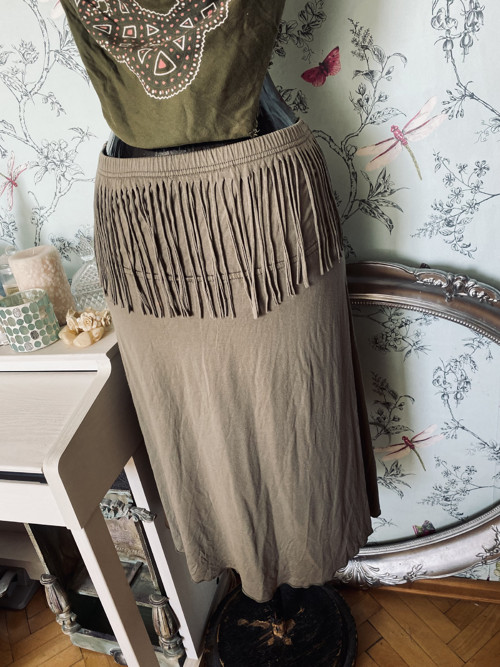 Sukně boho třásně — foto 3
