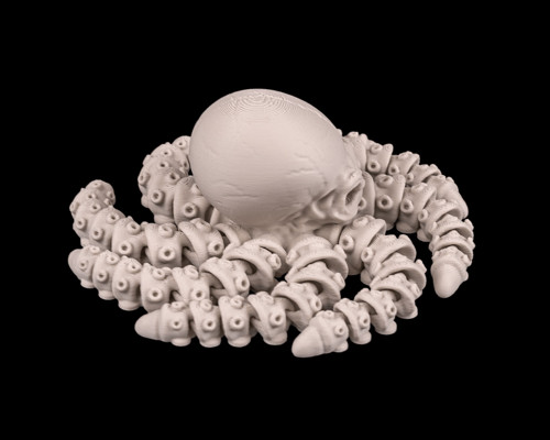Skeleton Octopus – 3D tištěná figurka — foto 3