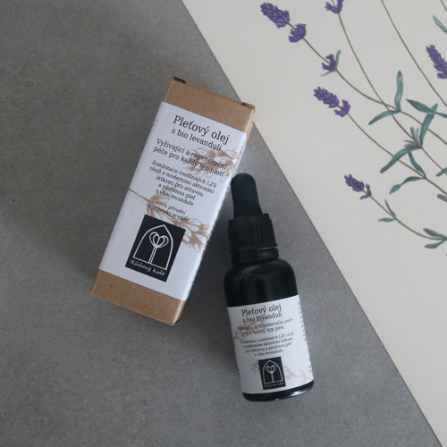 Pleťový olej s bio levandulí 30 ml — foto 2