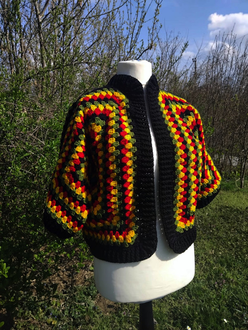 Rastafari Hexagon Kabátek — foto 2