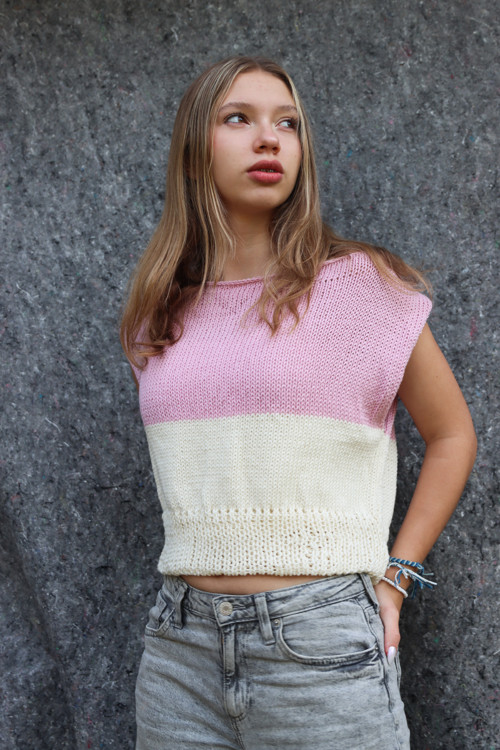 Merino růžovosmetanová — foto 3