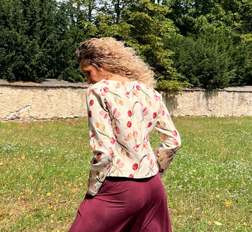 Sáčko na zip tulipány — foto 6
