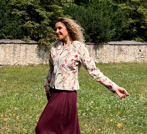Sáčko na zip tulipány — foto 3