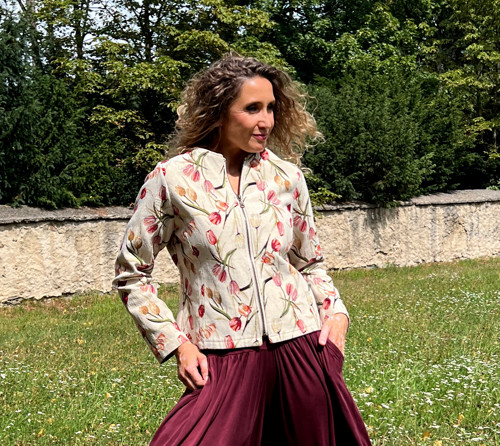 Sáčko na zip tulipány — foto 4