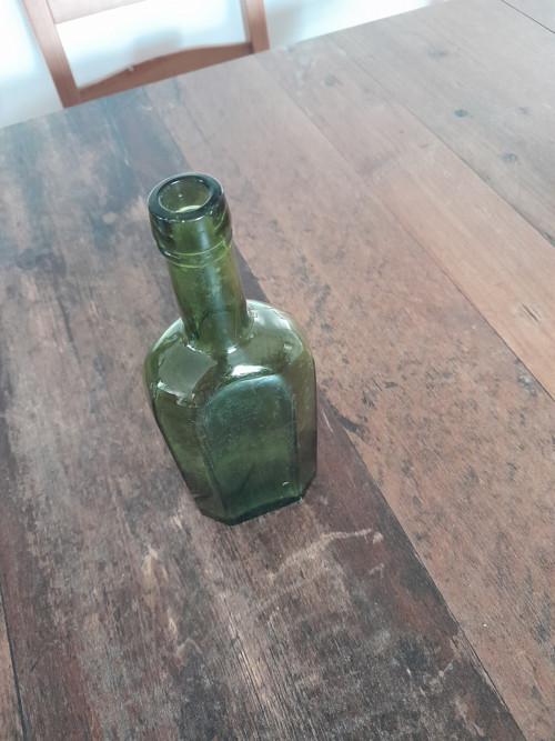 Skleněná lahev zelená — foto 2