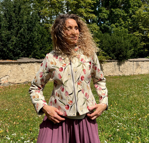 Sáčko na zip tulipány — foto 2