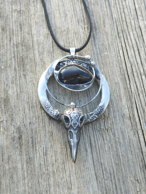 Strážce temného měsíce (obsidián) — foto 3