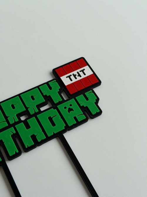 Ozdoba na dort Minecraft — foto 2