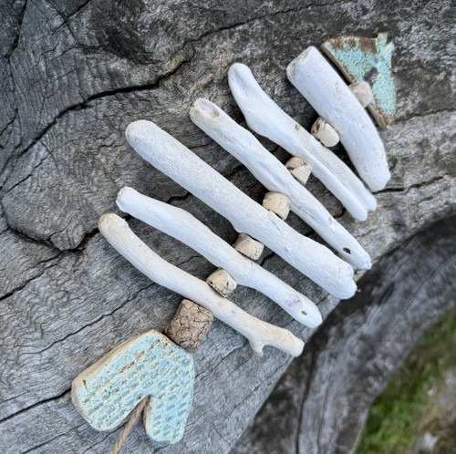 Závěs Ryba Driftwood Keramika — foto 2