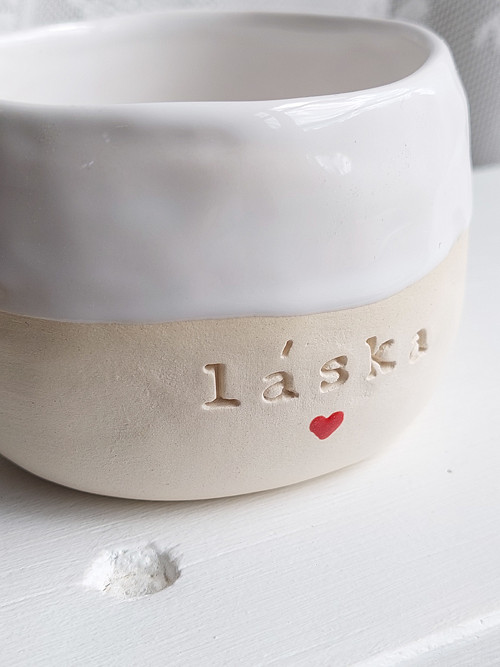 Keramicky kalíšek "láska" — foto 6