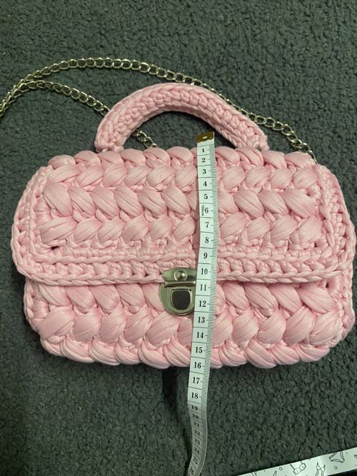 Háčkovaná kabelka crossbody — foto 5