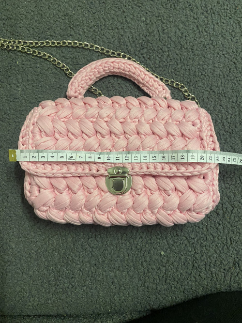 Háčkovaná kabelka crossbody — foto 4