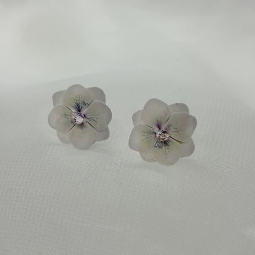 Náušnice puzety Hortenzie Piccola Rosa — foto 2