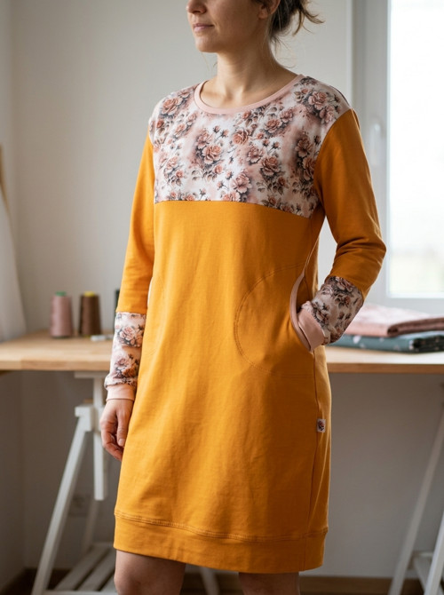 S RŮŽEMI (XL/XXL) - šaty — foto 5