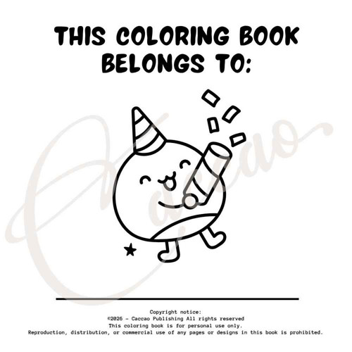 It's my birthday Coloring book PDF — foto 2