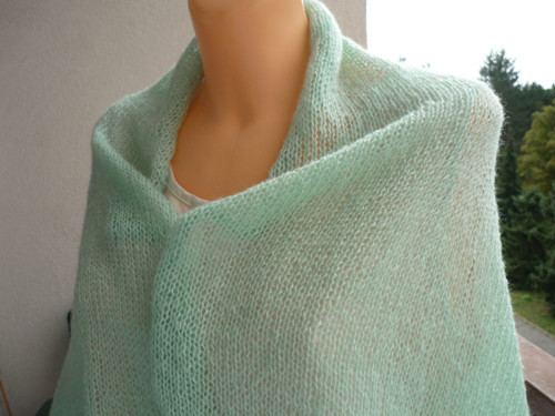 Šál/Pléd,Merino+Mohér+Polyester...skladem... — foto 4