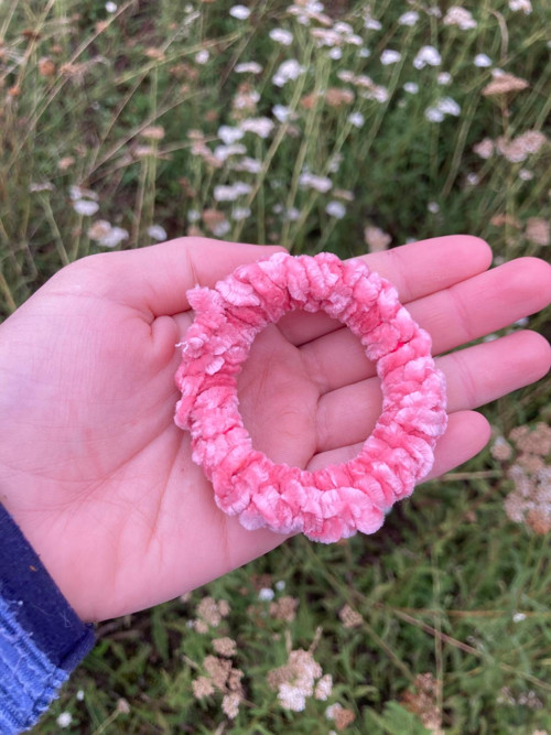 Sada 3ks - Gumičky do vlasů - háčkované od Lili — foto 2