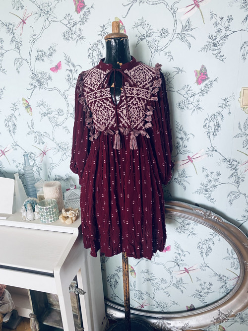 Boho jupénka wine — foto 2