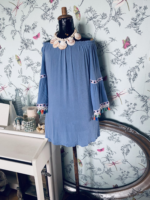 Tunika boho jeans — foto 2