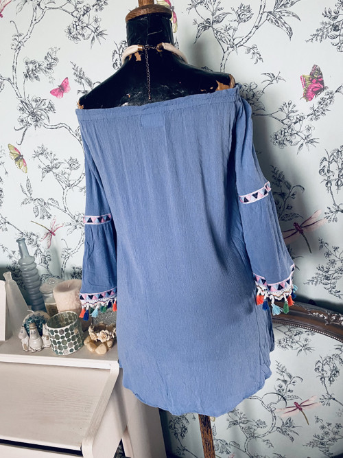 Tunika boho jeans — foto 5