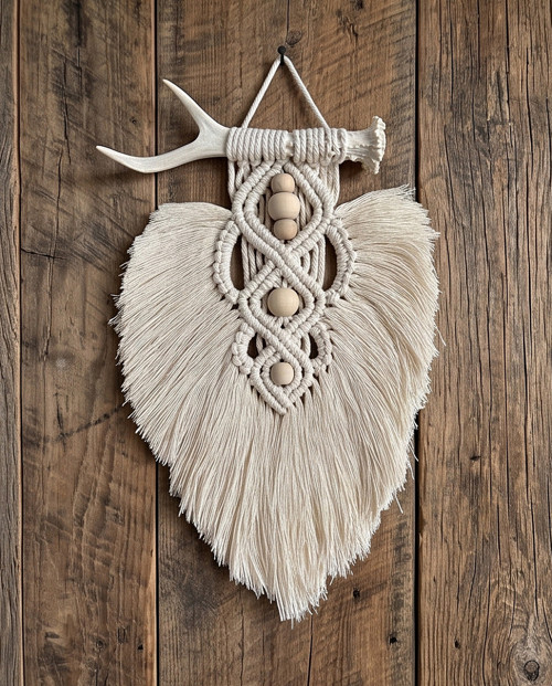 Macramé na parůžku – Tichý les — foto 3