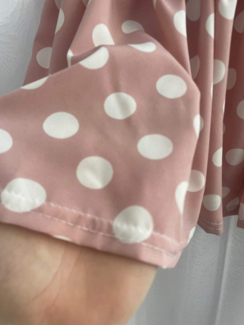 Dětská sukně silk puntík — foto 4