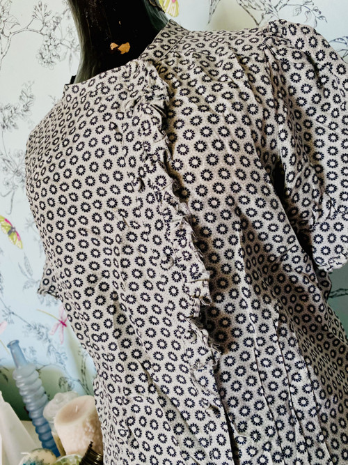 Halenka vintage hedvábná — foto 3