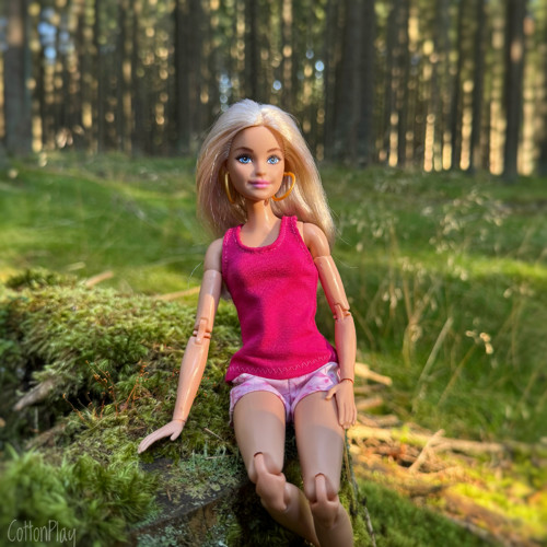 Tílko pro Barbie - sytě růžové — foto 2