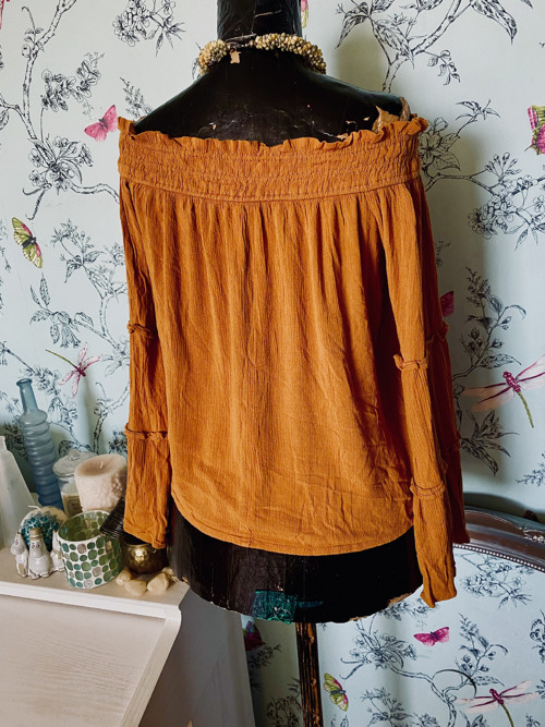 Halenka boho teracota — foto 4