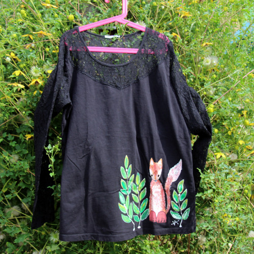 Malované triko RECY vel.M/L — foto 2
