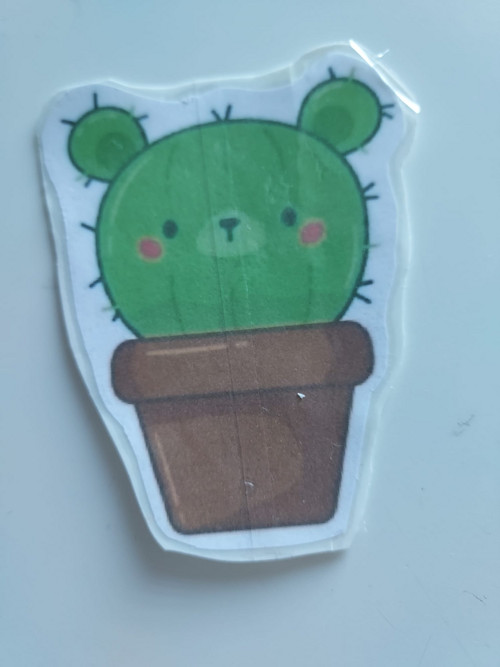 Cute sada ručně dělaných 6ks samolepek — foto 4