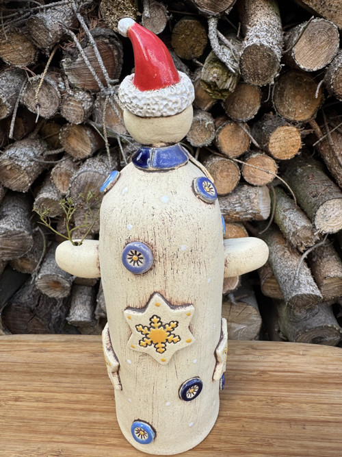 Keramický sněhulák — foto 3