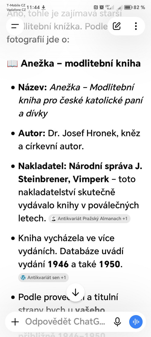 Starožitná pohlednice s podpisem — foto 3
